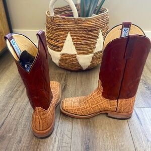 Men’s Anderson Bean Tan Tipped Elephant Boot 11D